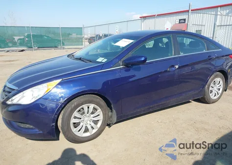 2012 Hyundai Sonata Gls from USA, damaged, VIN 5NPEB4AC8CH502861